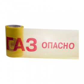 REXANT Лента  сигнальная «Опасно ГАЗ» 50 мкм 200 мм х 100 п.м. REXANT