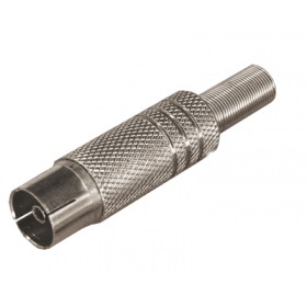 REXANT РАЗЪЁМ гнездо TV никель c пружиной REXANT