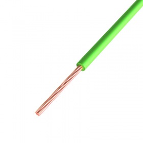 REXANT Провод ПГВА REXANT 1х1.00 мм², Cu, зеленый, бухта 200 м