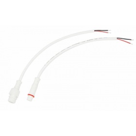 REXANT Соединительный кабель (2pin) герметичный (IP67) 2х0. 35мм² 300V белый