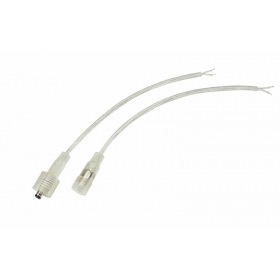 REXANT Соединительный кабель (2pin) герметичный (IP67) 2х0. 35мм² 300V прозрачный