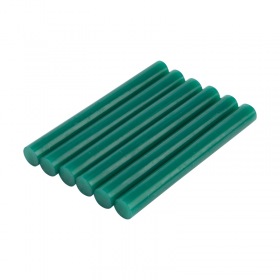 REXANT Клеевые стержни REXANT, Ø11 мм, 100 мм, зеленые, 6 шт., блистер
