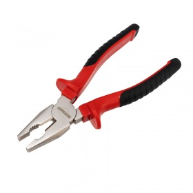 REXANT Плоскогубцы комбинированные REXANT 200 мм никелированные, двухкомпонентные рукоятки