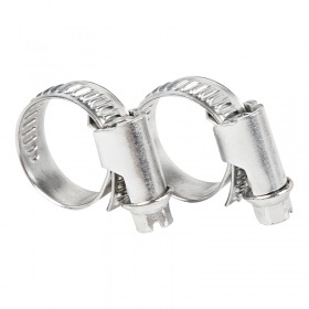 REXANT Хомут-стяжка кабельная стальная червячная REXANT 12-20 мм, упаковка 50 шт.