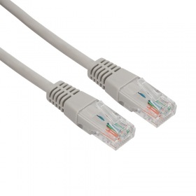 REXANT Rexant Пaтч-корд U/UTP, категория 5e, RJ45-RJ45, неэкранированный, LSZH серый, 1,5м