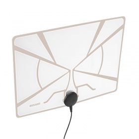 REXANT Антенна комнатная «Активная» с USB питанием, для цифрового телевидения DVB-T2, Ag-711 REXANT