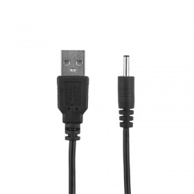REXANT Кабель USB штекер - DC разъем питание 1,4х3,4 мм, спираль 1,5 метра REXANT