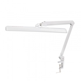 REXANT Лампа настольная бестеневая на струбцине REXANT ECO light, 324 SMD LED с диммером, теплый/холодный цвет свечения, белая
