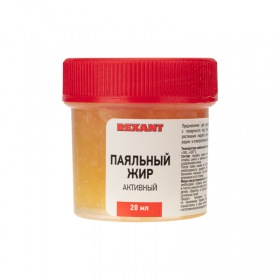 REXANT Флюс для пайки REXANT, паяльный жир АКТИВНЫЙ, 20 мл, банка, блистер