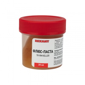 REXANT Флюс для пайки REXANT, паста TR-RM KELLER, 20 мл, банка, блистер