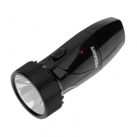 REXANT Фонарь с аккумулятором и встроенным зарядным устройством, зарядка напрямую от сети (евророзетка) 220 В