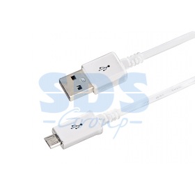 REXANT USB кабель microUSB длинный штекер 1 м белый 