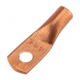 REXANT Наконечник медный ТМ 16-6-6 (16мм² - Ø6мм) (в упак. 5 шт.) REXANT