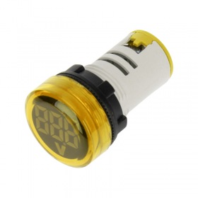 REXANT Индикатор значения напряжения желтый VD22 70-500 В REXANT