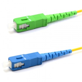 REXANT Патч-корд оптический переходной (SM), 9/125 (OS2), SC/APC-SC/UPC, (Simplex), LSZH, 3м