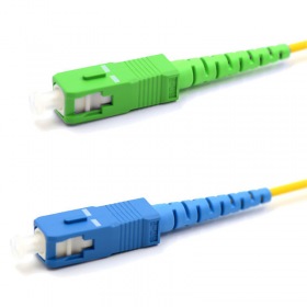REXANT Патч-корд оптический переходной (SM), 9/125 (OS2) SC/APC-SC/UPC, (Simplex), LSZH, 7м