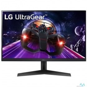 LG LCD LG 23.8" 24GN60R-B  UltraGear черный {IPS 1920x1080 144Hz 1ms 16:9 1000:1 300cd 178/17  HDMI DisplayPort}