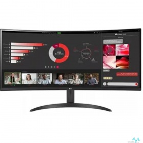 LG LCD LG 34" 34WR50QK-B UltraWide {VA 3440x1440 Curved 100Hz 2xHDMI DisplayPort}
