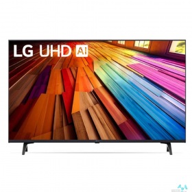 LG LG 43" 43UT80006LA.ARUG черный {Ultra HD 60Hz DVB-T DVB-T2 DVB-C DVB-S DVB-S2 USB WiFi Smart TV}