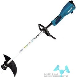 Макита Makita UR3502 Электрокоса,{1000Вт,35см,леска-2х2мм,4.9кг,кор,прямая штанга, ремень}