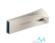 Samsung Флеш накопитель 128GB SAMSUNG BAR Plus, USB 3.1, 300 МВ/s, серебристый [MUF-128BE3/APC]