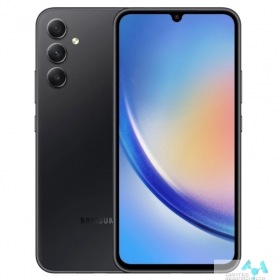 Samsung Смартфон Samsung SM-A346E Galaxy A34 5G 256Gb 8Gb графит моноблок 3G 4G 2Sim 6.6" 1080x2340 Android 13 48Mpix 802.11 a/b/g/n/ac NFC GPS GSM900/1800 GSM1900 Protect microSD max1024Gb[SM-A346EZKECAU]