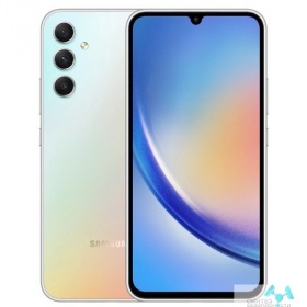 Samsung Смартфон Samsung SM-A346E Galaxy A34 5G 256Gb 8Gb серебристый моноблок 3G 4G 2Sim 6.6" 1080x2340 Android 13 48Mpix 802.11 a/b/g/n/ac NFC GPS GSM900/1800 GSM1900 Protect microSD max1024[SM-A346EZSECAU]
