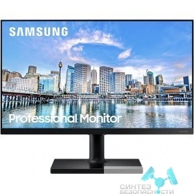 Samsung LCD Samsung 23.8" F24T450FQI Black с поворотом экрана {IPS, 1920x1080, 75Hz, 4 ms, 178°/178°, 250 cd/m, 1000:1, +HDMI, +DP, +USBx2 }