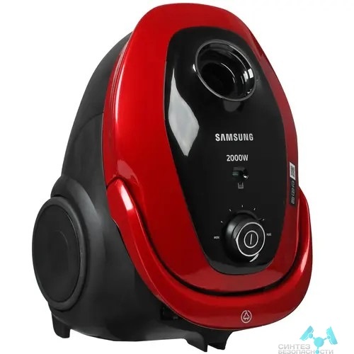 Samsung VC20M253AWR/EV Пылесос, мешок,  2000Вт, красный